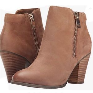 Aldo Janella Tan Booties size 10